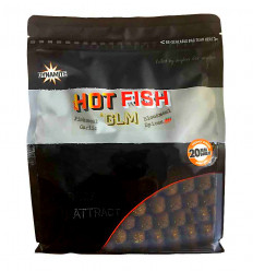 Бойли варені Dynamite Baits Hot Fish & GLM, 1 кг