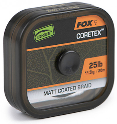 Fox Edges Coretex Matt Coated Braid 20m