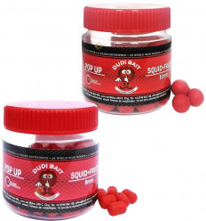 Бойлы Dudi Bait Pop Up плавающие Кальмар-Лесные ягоды