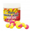Бойлы плавающие Dynamite Baits Two Tone Fluro Banana & Krill Pop-Ups