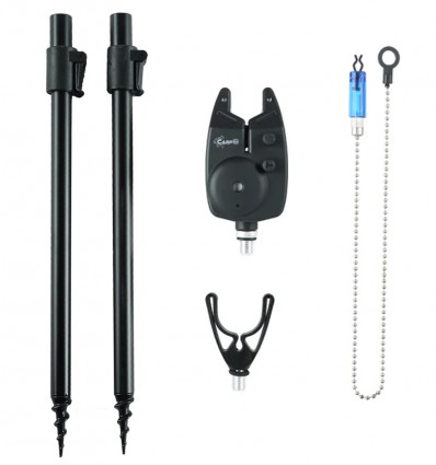Набор снастей для рыбалки CaprON Kit (2 стойки+1сигнализатор+1 свингер+1 рогач)