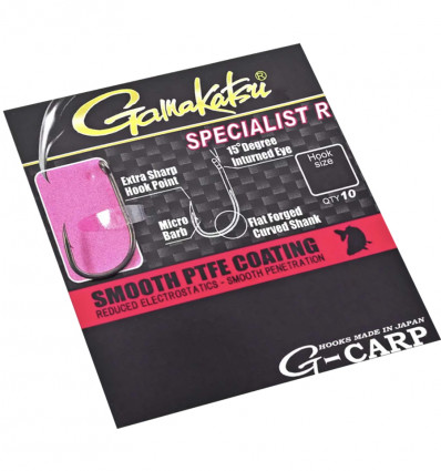 Гачок GAMAKATSU G-CARP SPECIALIST R, 10 шт