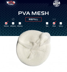 Растворимая ПВА сетка для рыбалки Ø 15 мм