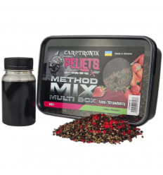 Метод микс Carptronik Method Mix Multi Box - Tuna/Strawberry (Тунец/Клубника) 400г