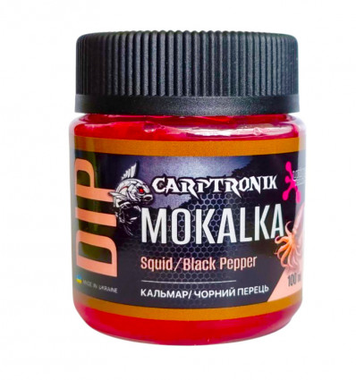 Дип Кальмар/Чёрный перец Carptronik Dip Squid /Black Pepper, 100 мл