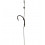 Готовий повідець W4C з волоссям CLASSIC hair rig, гачок WIDE GAPE