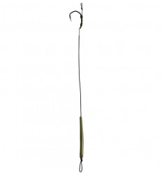 Готовий повідець W4C з волосом CLAW POP UP hair rig, гачок CLAW