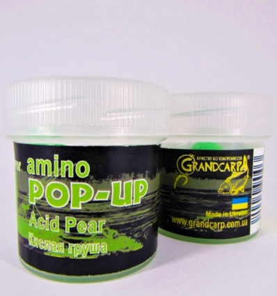 Аміно поп ап one-flavor ACID PEAR (КИСЛА ГРУША) Ø10 мм 15 шт