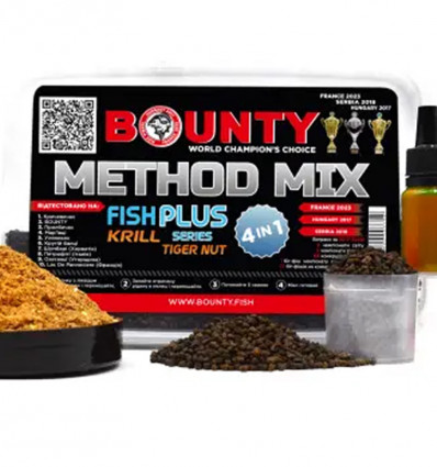 Метод микс BOUNTY METHOD MIX 4in1 KRILL / TIGER NUT