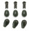 Быстросъёмная бусина с коннектором World4Carp Quick change beads S, 6 шт.
