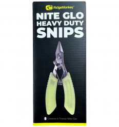 Рибальські ножиці-кусачки Ridge Monkey Nite Glo Heavy Duty Snips