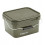 Ведро для рыбалки квадратное с крышкой Trakker Olive Square Container