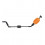 Свингер на штанге HIRISI Black Bobbin Orange, 1 шт