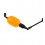 Свингер на штанге HIRISI Black Bobbin Orange, 1 шт