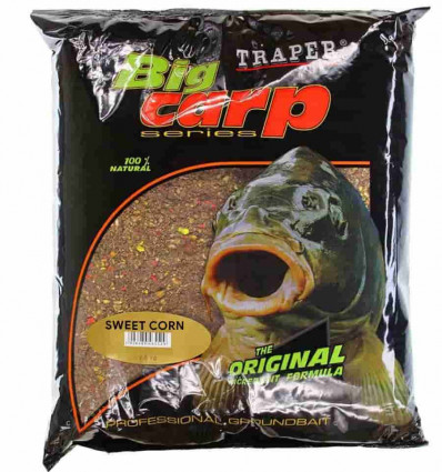УЦЕНКА! Прикормка Traper Big Carp Кукуруза Sweet Corn 2,5 кг