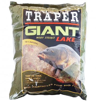 УЦЕНКА! Прикормка Traper Giant Lake (карп, линь, амур, карась, лещ) 2.5 кг