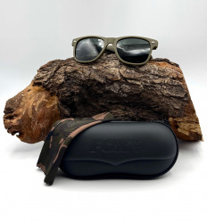 Очки солнцезащитные Fox Avius Khaki - Green Lense