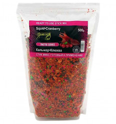 Стік мікс готовий до застосування Grandcarp КАЛЬМАР•КЛЮКВА серія TACTIC 500 г