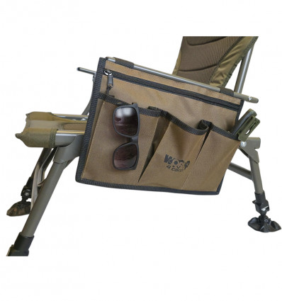 Универсальная боковая сумка-органайзер World4Carp Organizer bag для кресел и раскладушек