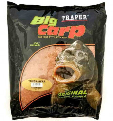 УЦЕНКА! Прикормка Traper Big Carp Клубника 2,5 кг