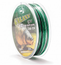 Конусный моно шок-лидер Katran GALAXY camo 0,28-0,47 мм. 5х12м