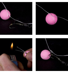 Нитка монтажна для фіксації насадок CZ Bait Floss, 50 м