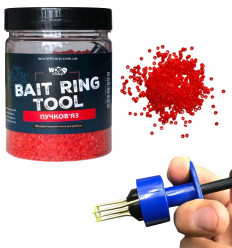 Пучков'яз-окільцюватель для наживок з гумками W4C Ring Tool