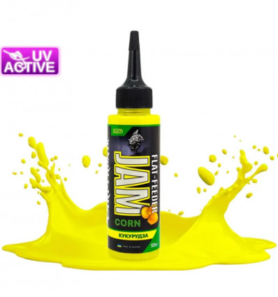 Аттрактант Flat Feeder Jam Кукуруза 100 мл