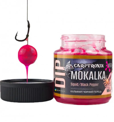 Діп Кальмар/Чорний перець Carptronik Dip Squid/Black Pepper, 100 мл
