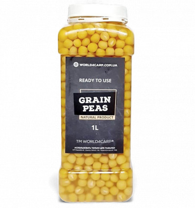 Зерна гороха для рыбалки готовые Grain Peas