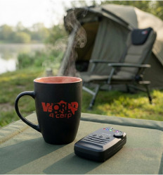 Чашка керамическая для рыбалки World4Carp Black&Red Mug 350 ml