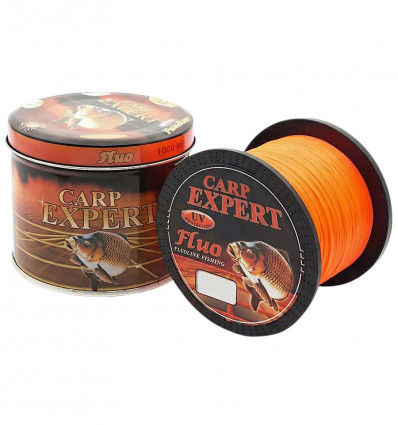 Леска флуоресцентная Carp Expert UV Fluo Orange 1000 m