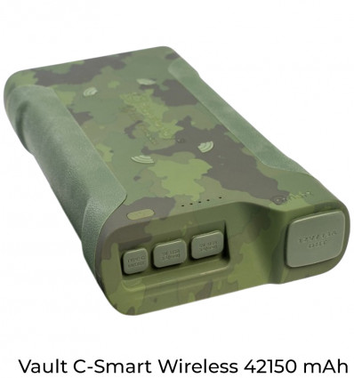 Повербанк с безпроводной зарядкой Ridge Monkey Vault C-Smart Wireless camo 42150 mAh