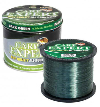 Леска монофильная Carp Expert Dark Green 1200 m
