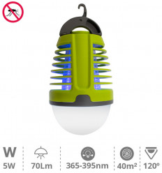 Фонарь-уничтожитель насекомых Bug Zapper Bivvy Light 200 lum