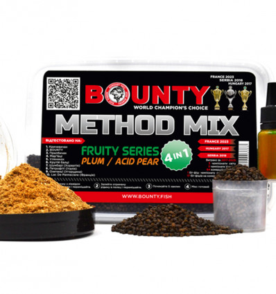 Метод мікс BOUNTY METHOD MIX 4in1 PLUM / ACID PEAR (слива-кисла груша)