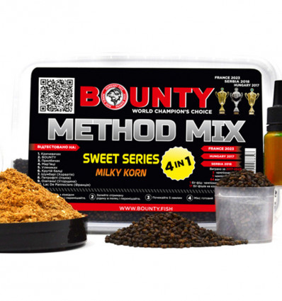 Метод микс BOUNTY METHOD MIX 4in1 MILKY KORN (молочная кукуруза)