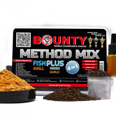Метод микс BOUNTY METHOD MIX 4in1 KRILL / GARLIC