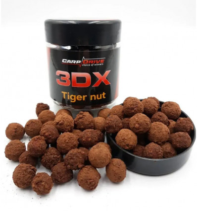 Бойли насадочні Carp Drive 3DX Тигровий горіх (Tiger Nut) mix 12–14 мм, 100 г