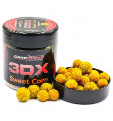 Бойли насадочні Carp Drive 3DX Солодка Кукурудза (Sweet Corn) mix 12–14 мм, 100 г