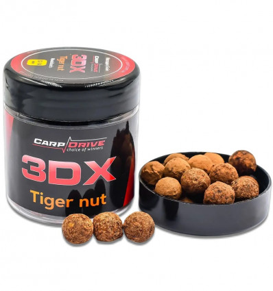 Бойли насадочні Carp Drive 3DX Тигровий горіх (Tiger Nut) mix 12–14 мм, 100 г