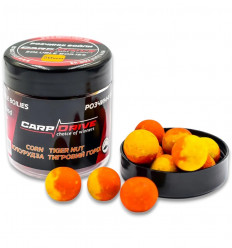 Бойлы насадочные растворимые Carp Drive Кукуруза Тигровый орех (Corn Tiger Nut), 100 г