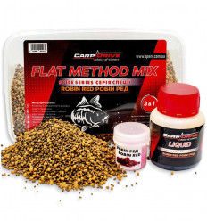 Флет метод мікс Carp Drive Robin Red (Робін ред) Spice series 3 в 1