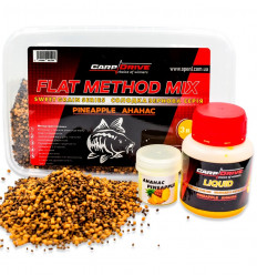 Флет метод мікс Carp Drive Ананас (Pineapple) Sweet grain series 3 в 1