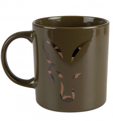 Кружка керамическая Fox Green & Camo Head Ceramic Mug, 350 мл