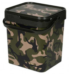 Ведро для рыбалки с крышкой Fox Camo Bucket