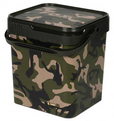 Відро для риболовлі з кришкою Fox Camo Bucket