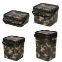 Відро для риболовлі з кришкою Fox Camo Bucket
