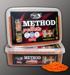 Метод-Стік Мікс пелетс CarpZon Спеції Method & Stick Mix Pellets Spice 2-4mm 600g