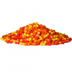 Метод-стик микс пеллетс CarpZone Fruit Mix (Фруктовый мiкс) Method & Stick Mix Pellets 2-4mm 600g